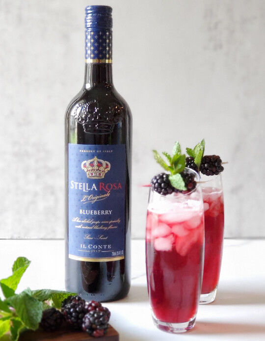 Mint Berry Cooler.