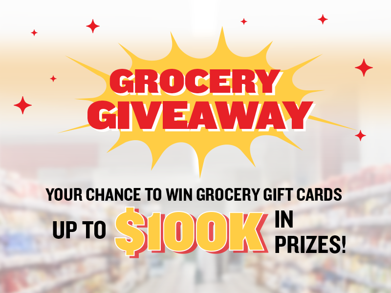 Grocery Giveaway 2026 mobile